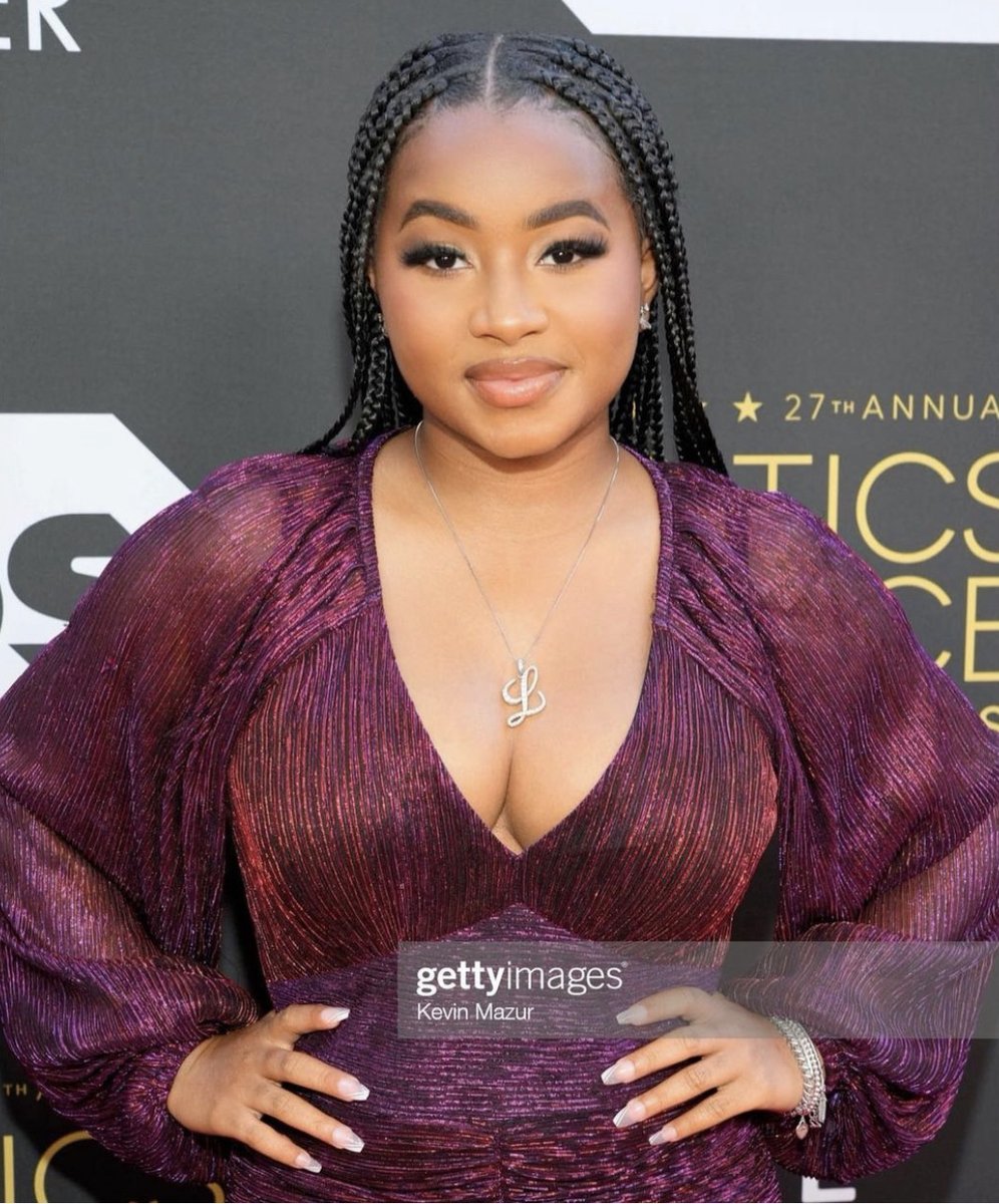 WeAreBluPrintPR's tweet photo. ON THE SCENE @kingrichardfilm actress @TheRealLaylaC at the 2022 @CriticsChoice awards. #LaylaCrawford #CriticsChoiceAwards #KingRichard #MayhemEntertainmentPR https://t.co/UmZY8mN0T3