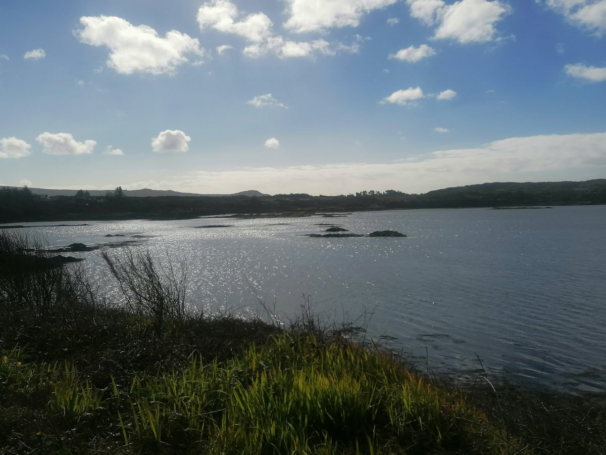 Not to bad for morning cycle, sunshine and windy #connemara #wildatlanticway #westofireland #behindthebars