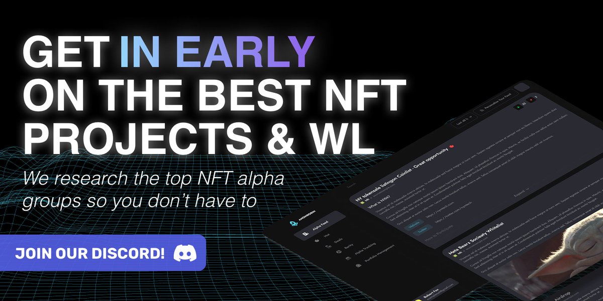 AnonRobin_NFT's tweet photo. Anon Robin saves you time and money by summarizing the best NFT information out there! Our email and discord daily summaries are free until mint.

Don't miss out: https://t.co/kJJwzwdUnT 🏹 https://t.co/AuJ8tq9jHt