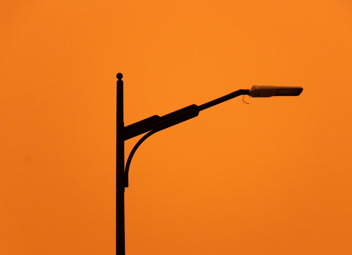 estaba guay la luz hoy, sí 🧡