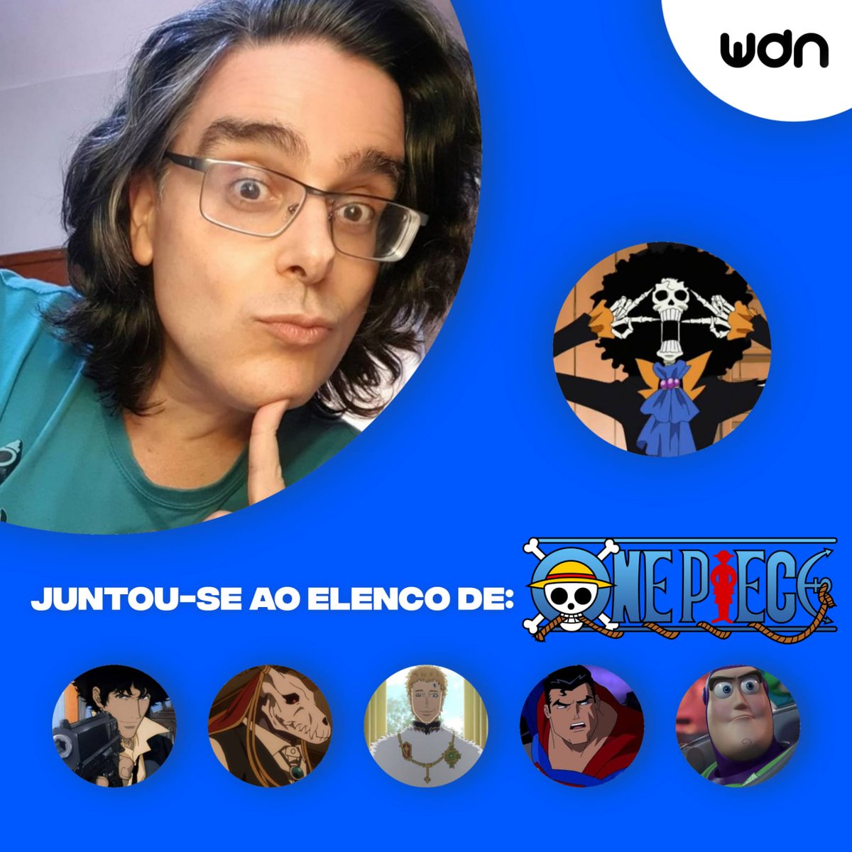 Comecei a assistir ONE PIECE dublado na - Guilherme Briggs