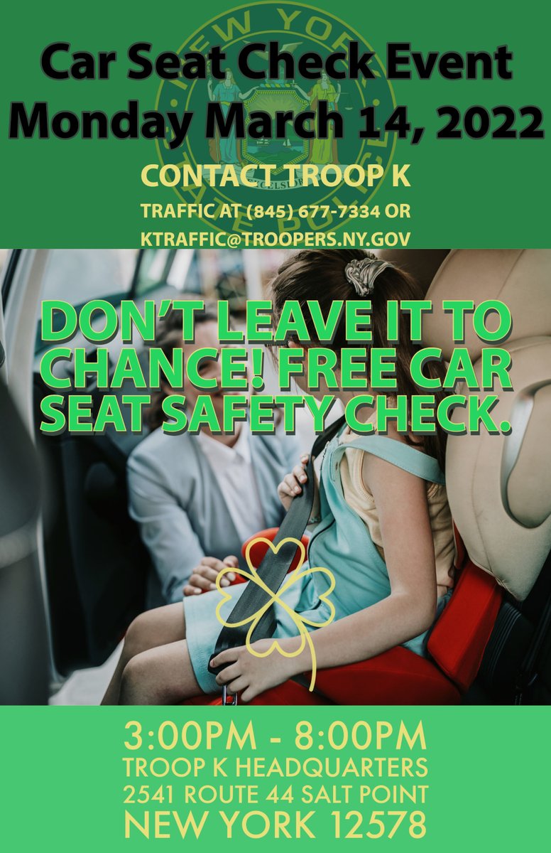 NewYorkStatePolice on Twitter "State Police in Troop K are hosting a