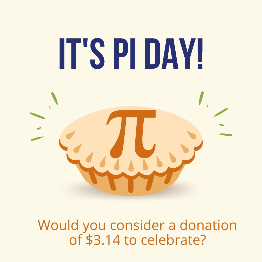 Happy International Pi Day! In honor of celebrating, consider donating $3.14. malwashington.networkforgood.com/projects/93936…