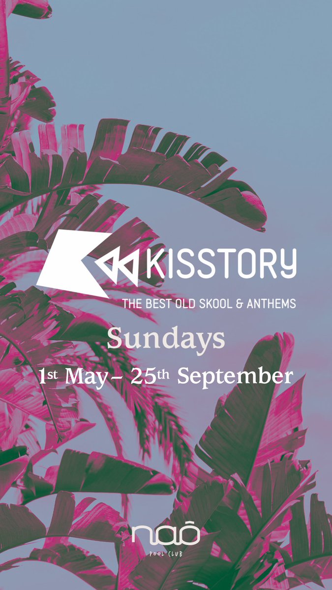 812events's tweet photo. Marbella’s BIGGEST pool party is back this Summer 🙌
Catch KISSTORY  every Sunday with a EXCLUSIVE residency at Nao Pool Club, Marbella. @KissFMUK @ultimapromo 🔥🔥 https://t.co/tXIYAJ6VIG