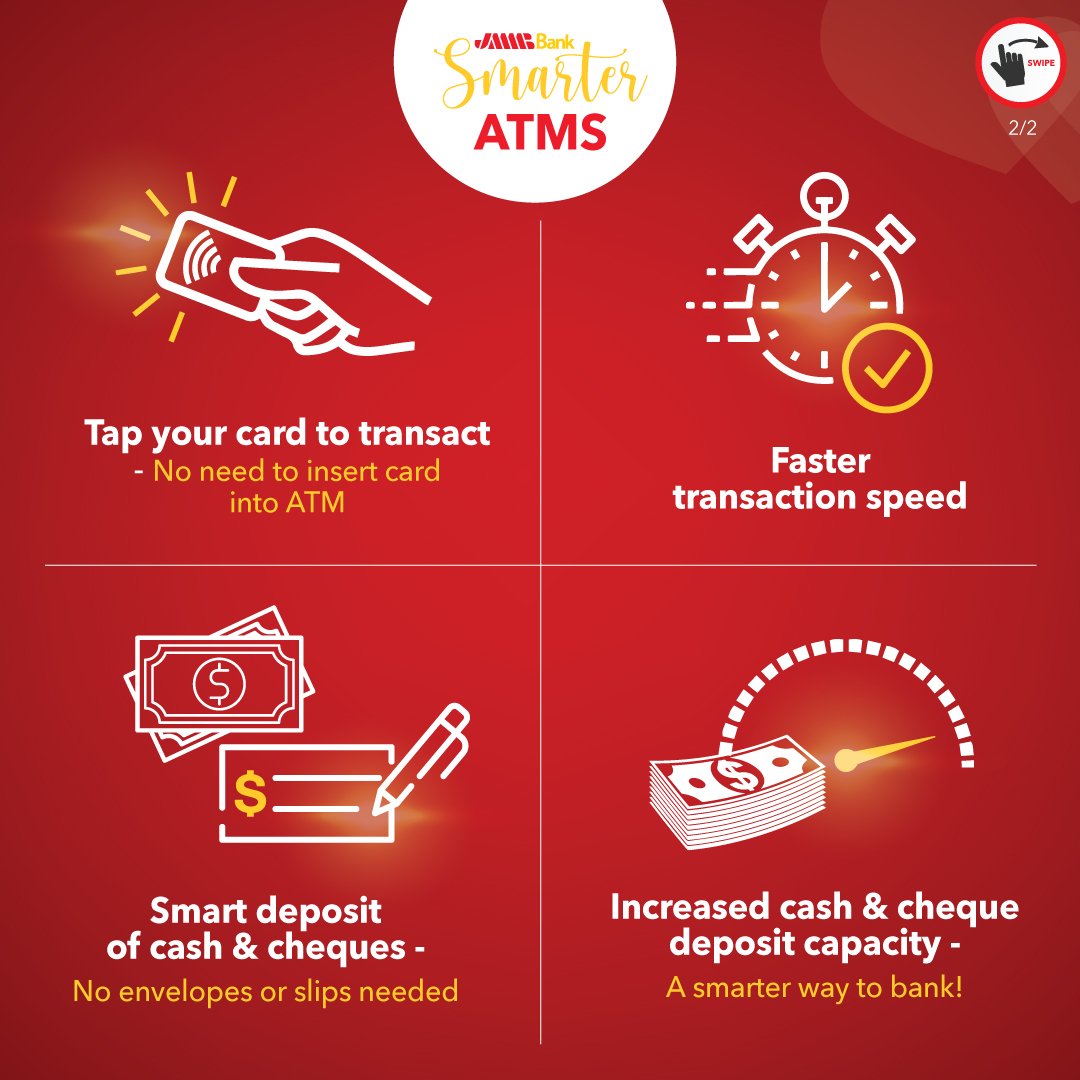 jmmbgrouptt's tweet photo. 𝗚𝗿𝗲𝗮𝘁 𝗡𝗲𝘄𝘀!!!
Our Port of Spain branch ATM has been updated to our smart ATM.
Next ATM to be updated is at our Chaguanas Drive-up ATM.💃🤩
#jmmbtt #jmmbgrouptt #bestinterestatheart❤️ https://t.co/0sB4pSEOpv