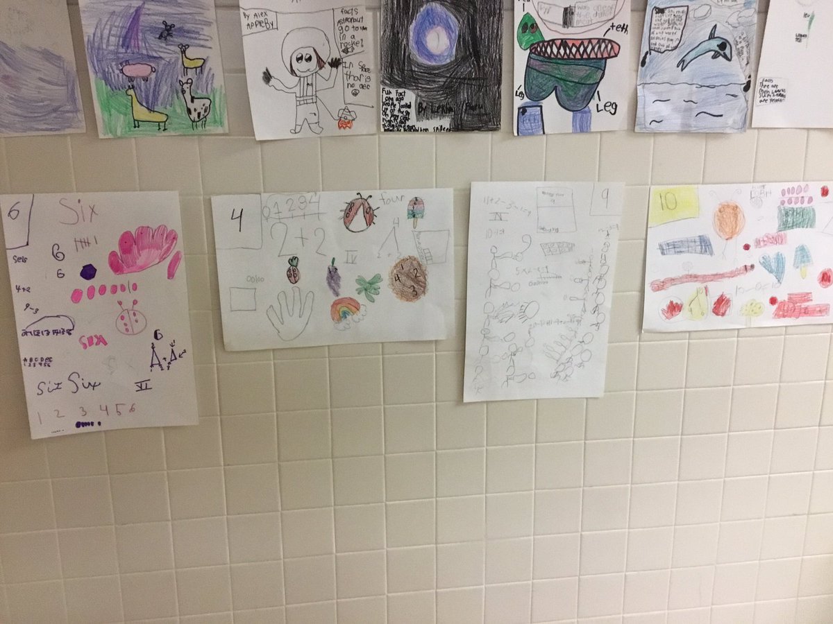 MrsCarrFRSD's tweet photo. Wanted! These numbers have been disguised in many ways! Check out how first grade shows different names for numbers! @JillTremel @FlemRarSchools @RobertHunterES #rhraccoons https://t.co/ewkxdXS3B1