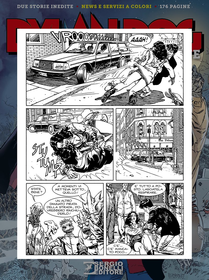ervitus's tweet photo. Una mia tavola in anteprima da "Come in uno specchio", storia scritta da @PasqualeRuju inserita (tra gli altri contributi) nel Dylan Dog Magazine che uscirà il 24/03
Che dire? Ora vado a gridare in una bottiglia... #dylandog #sergiobonellieditore #magazine https://t.co/S5meY4EY21