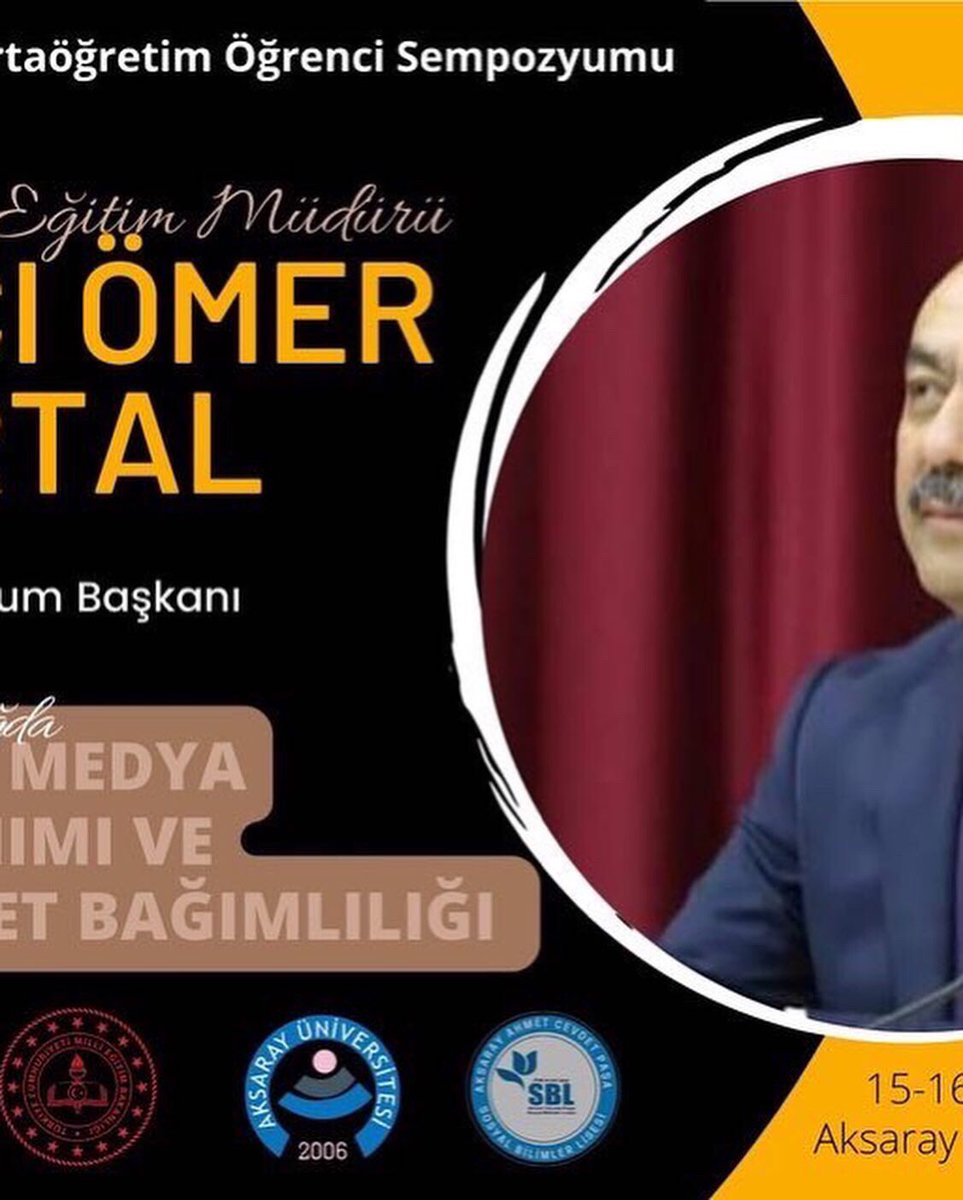 Rteaihl68's tweet photo. “Dijital Çağda Sosyal Medya Kullanımı ve İnternet Bağımlılığı”
@Rteaihl68 9/B Ayşenur OSKAY 
Yapay Zeka Ve Ahlak 
Aksaray I. Ortaöğretim Kurumları Öğrenci Sempozyum Programımız
@hmzaydg
@ProfYusufSahin 
@haciomerkartal
#sempozyumaksaray https://t.co/wAMUDO0e2Z