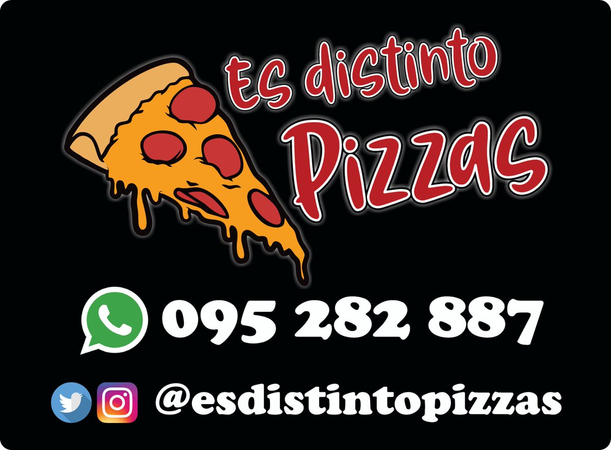 esdistintopizz1's tweet photo. VIERNES 18....llevamos tu pedido...consulta 095282887...NO aumentamos los precios....aprovecha ya!!! #Pizzeta #Lehmeyun #Figazza #Fugazzeta #Calzone #Brochetas #FainaQueso https://t.co/zTdGD3nS1e