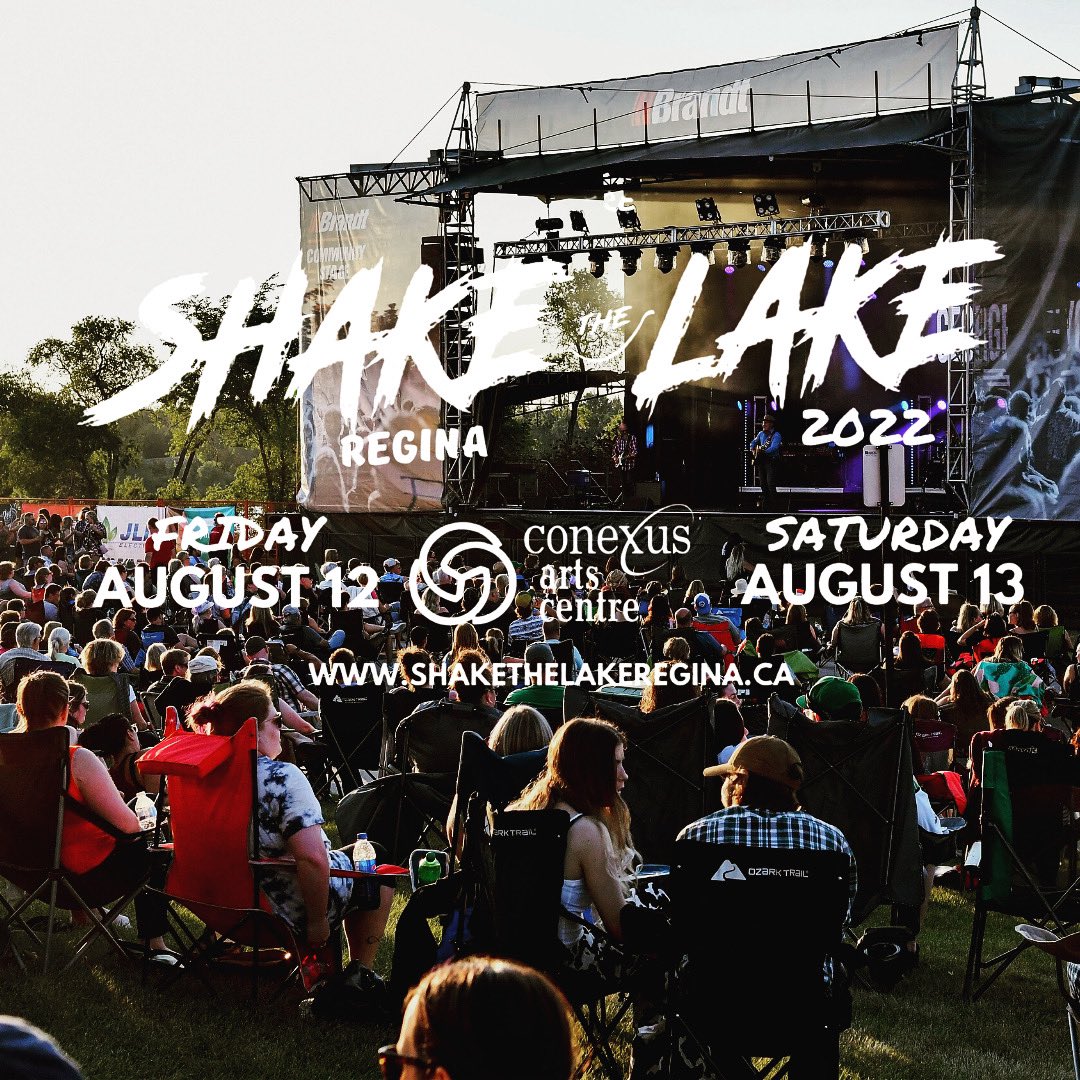 Thank you for the overwhelming response! We have exceeded the limit of Earlybird tickets and are extending the price until midnight tonight March 14th!
#shakethelake #shakethelakeregina #stl2022