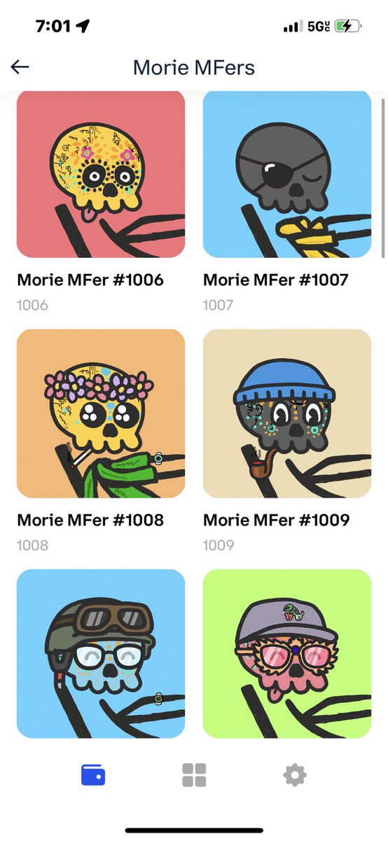 <a href="/Grinder_mfers/">Grinder Mfers (GM)</a> @invisibleMfers <a href="/CloneMfers/">Clone Mfersᵐᶠᵉʳ MINT IS LIVE!!!</a> <a href="/PaintedMfers/">Painted Mfers | MINT IS LIVE</a> <a href="/moriemfers/">Morie Mfers</a> @3d_mfers <a href="/mfers_pixel_/">mfers pixel | FREE MINTING LIVE</a> <a href="/StonedMfers/">Stoned Mfers 💨 Free Minting Live 💨</a> <a href="/sartoshi_nft/">@sartoshi_nft</a> <a href="/unofficialmfers/">mfers</a> Yeeew <a href="/moriemfers/">Morie Mfers</a> #MfersUnited #mfers