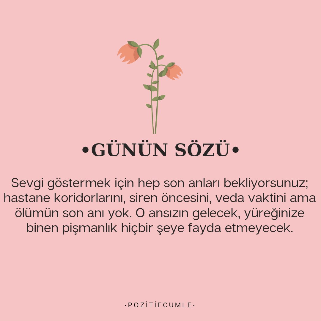 POZİTİF CÜMLELER (@pozitifcumle) on Twitter photo 