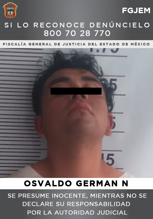 #AccionesFGJEM | El Agente del Ministerio Público de la Fiscalía Regional de Nezahualcóyotl acreditó la probable participación de Osvaldo German "N" en el delito de robo con violencia en agravio de una tienda Oxxo, ilícito por el que fue vincualdo a proceso.