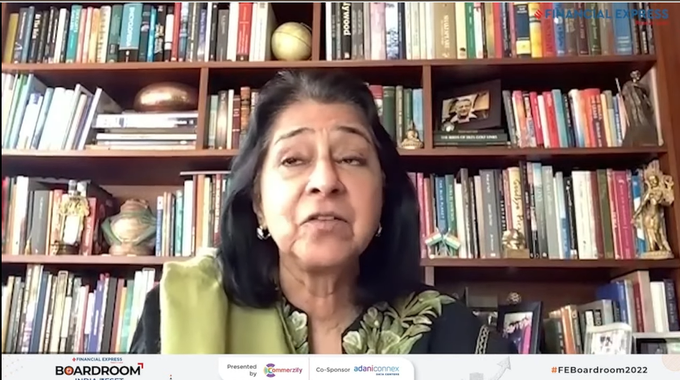 FinancialXpress's tweet photo. #FEBoardroom2022 | "Until the DNA of an organisation is aligned around why ESG is part of their performance, we will only see easy boxes being ticked in terms of what needs to be done."
-- Naina Lal Kidwai, Chair, India Sanitation Coalition
Join: https://t.co/sQWHnnBFBQ https://t.co/Q1LYVFb6zw