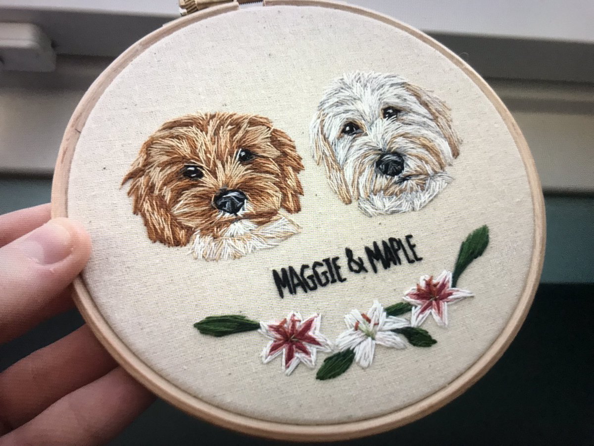 Embroidery your way over to Bethany <a href="/BethEmbroidery/">Bethany Duffy Embroidery</a> from @MadeinGB2013 🇬🇧