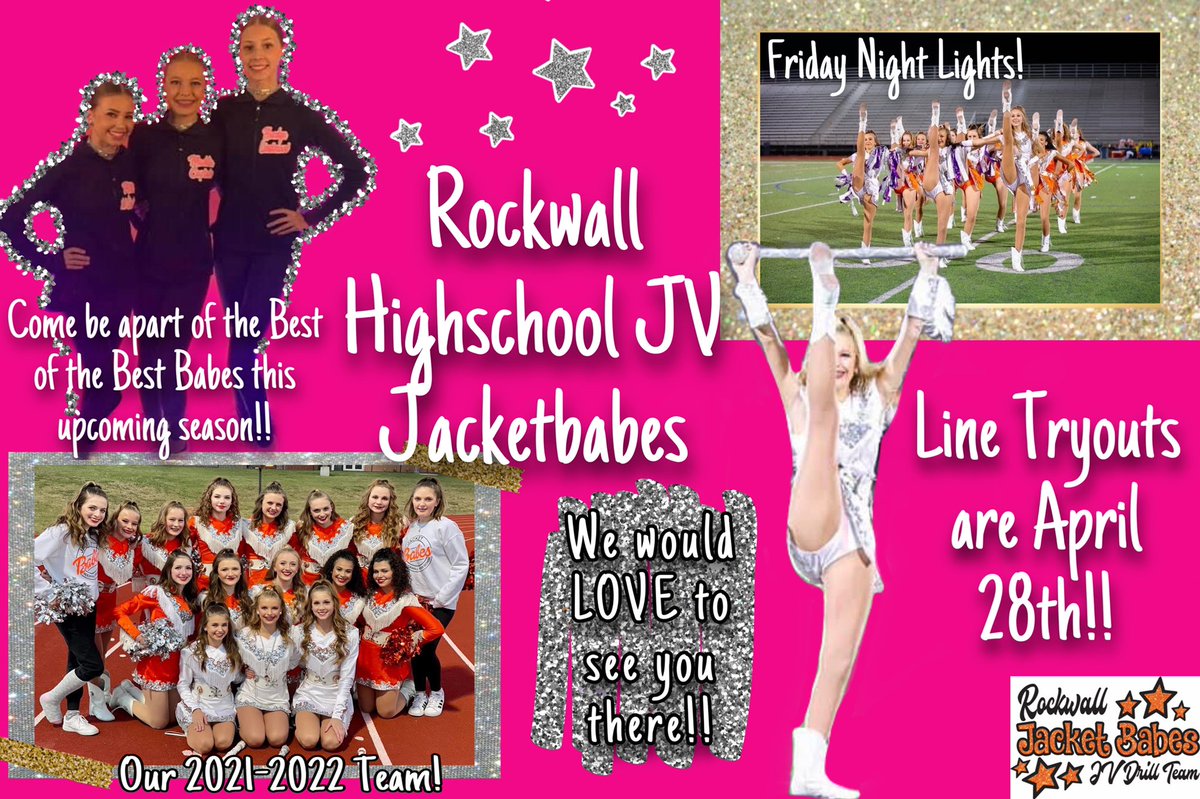 rhsjacketbabes's tweet photo. 🚨 TRYOUTS HAVE BEEN MOVED TO THURSDAY, APRIL 28th due to a scheduling conflict!! Sorry for the change!!! We can’t wait to meet our new Babes!! https://t.co/mT6UhNIjC9
