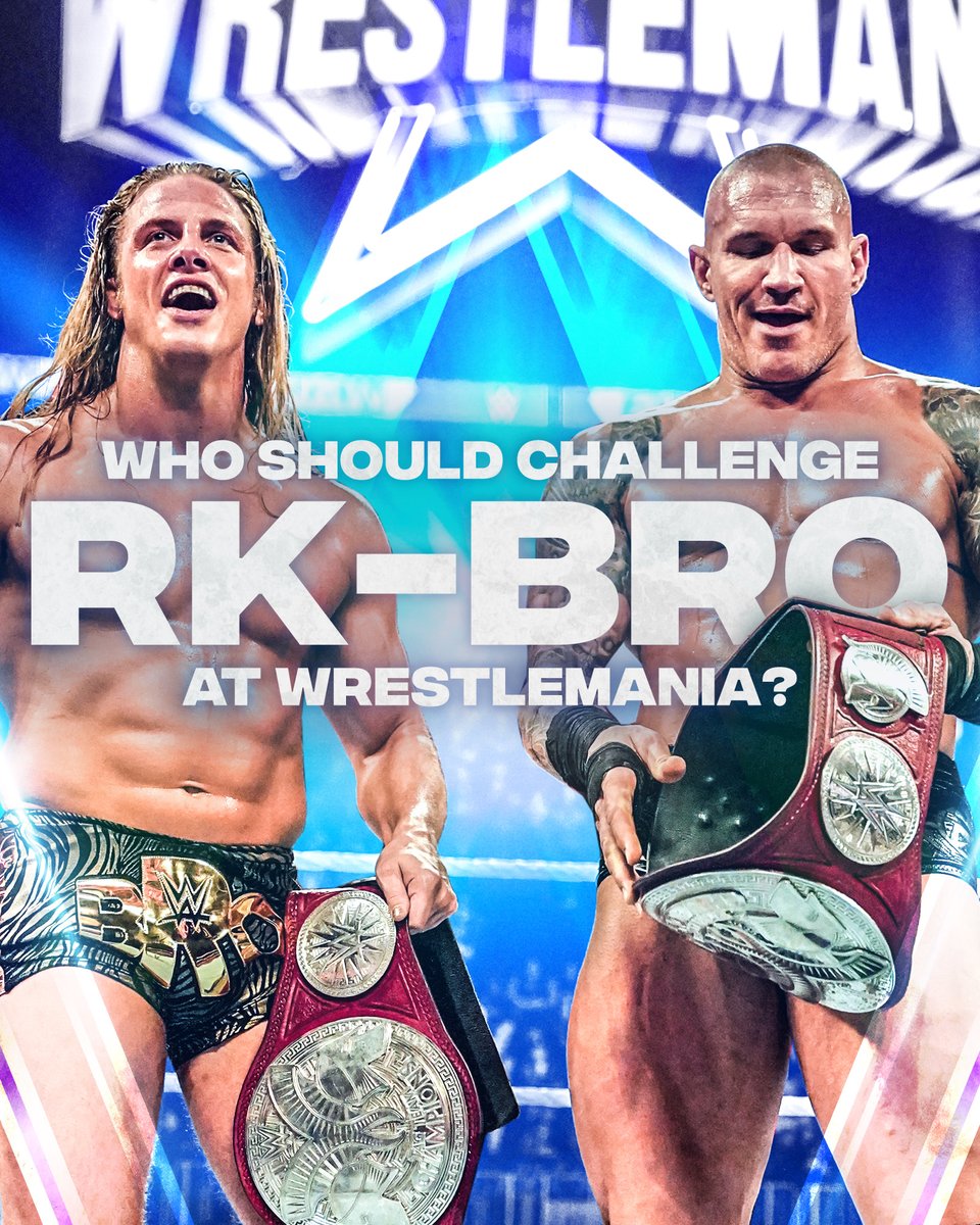 Drop your picks ⬇️

#WrestleMania #RKBro <a href="/RandyOrton/">Randy Orton</a> <a href="/SuperKingofBros/">Matthew Riddle</a>