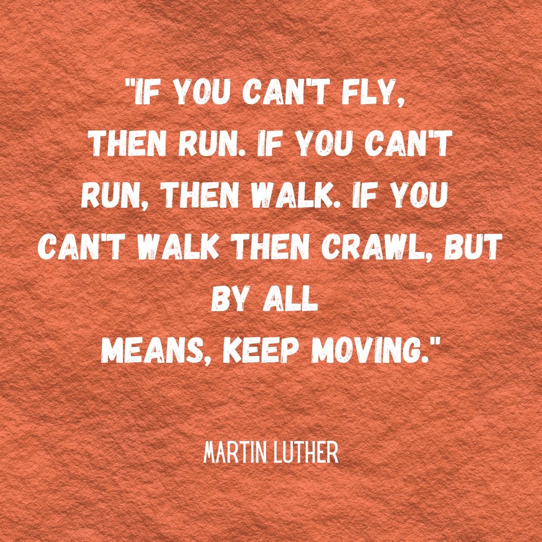 We love this quote from Martin Luther! Keep going, each step forward is one step closer to reaching your goals. 

#motivationmonday
#CCAALife
#centennialalumni
#centennialcollege