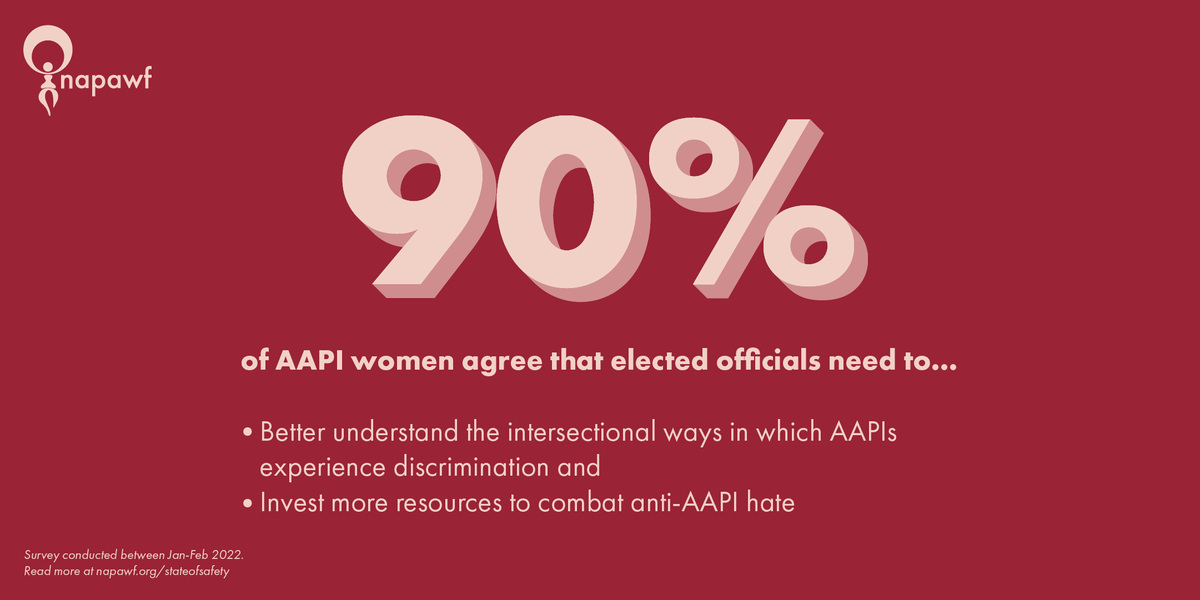 NewAmericanLd's tweet photo. All elected officials have a role to play in combatting anti-Asian hate.
Now is the time for action and investment in resources to stop anti-Asian racism and violence because hate 👏 has 👏 no 👏 home 👏 here 👏 #AAPIWomenStrong https://t.co/ZyNclkXZhf
