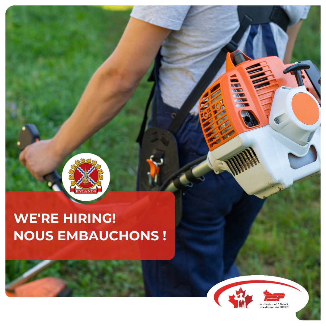PSP CFSG (O-G) (@pspottawa) on Twitter photo 📣 <a href="/HylandsGolf/">Hylands Golf Club</a> is hiring for FT & PT Golf Course Greenskeepers & Workers👉 cafconnection.ca/NCR/Hylands-Go… / Le Club de golf Hylands est à la recherche de responsables de l'entretien des verts et d'ouvriers de terrains de golf, à temps plein et à temps partiel👉 connexionfac.ca/RCN/Club-de-Go… 📣 <a href="/HylandsGolf/">Hylands Golf Club</a> is hiring for FT & PT Golf Course Greenskeepers & Workers👉 cafconnection.ca/NCR/Hylands-Go… / Le Club de golf Hylands est à la recherche de responsables de l'entretien des verts et d'ouvriers de terrains de golf, à temps plein et à temps partiel👉 connexionfac.ca/RCN/Club-de-Go…