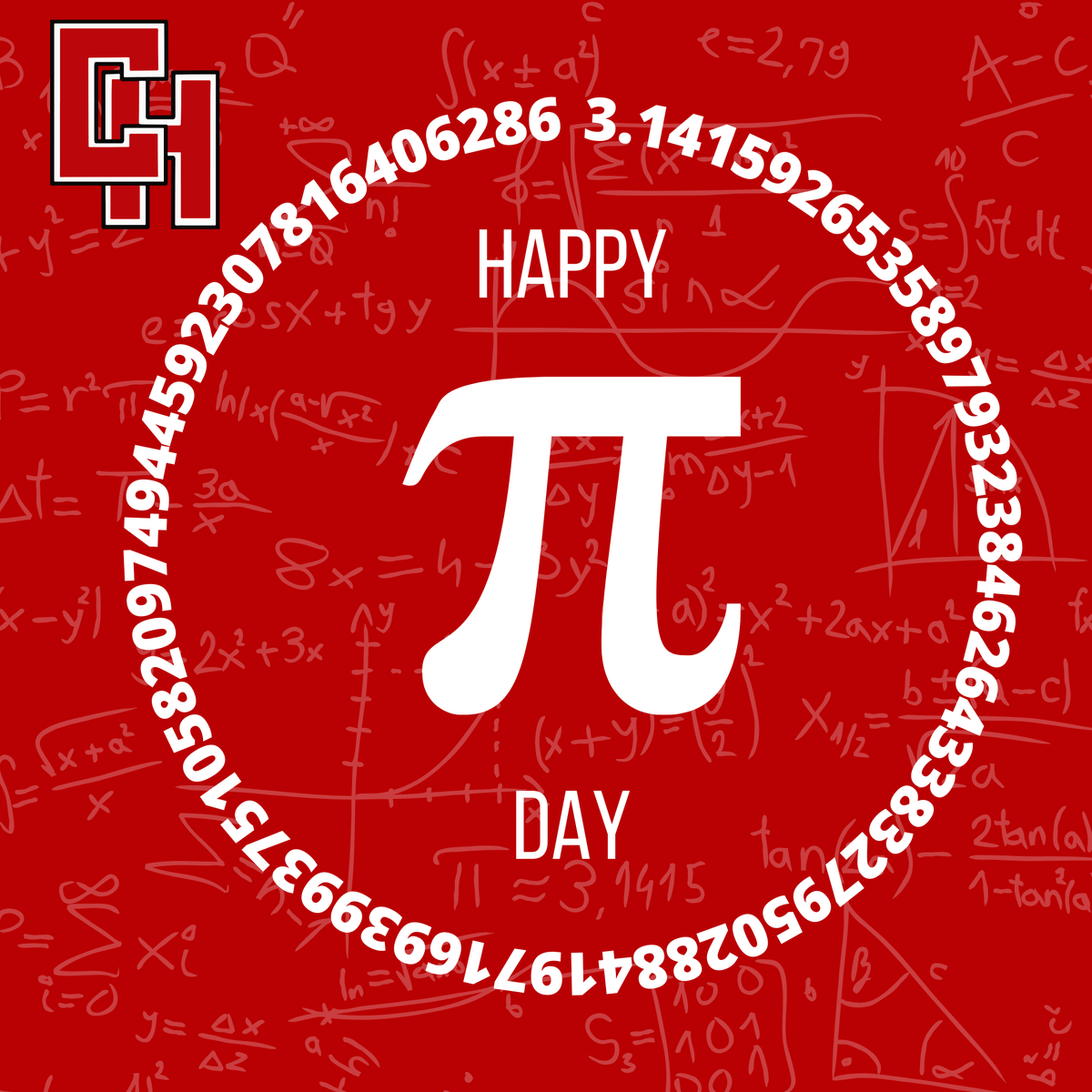 CUYHTS's tweet photo. Happy Pi Day! https://t.co/KDjvUJuN09