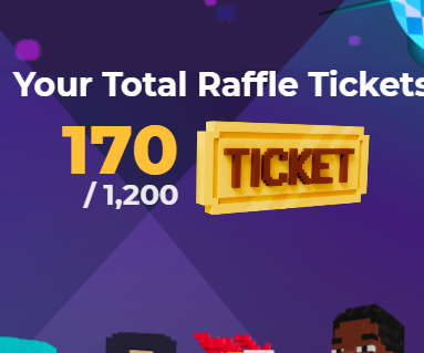 RustyGray0's tweet photo. @TheSandboxGame I just participated in the daily #SandboxAlphaS2Contest for a chance to earn up to 1,000 $SAND! Starting March 14 -  Show your Raffle Tickets. Check out my screenshot below! 👇 #SandboxAlphaS2 https://t.co/Ngo6GcMvoU
