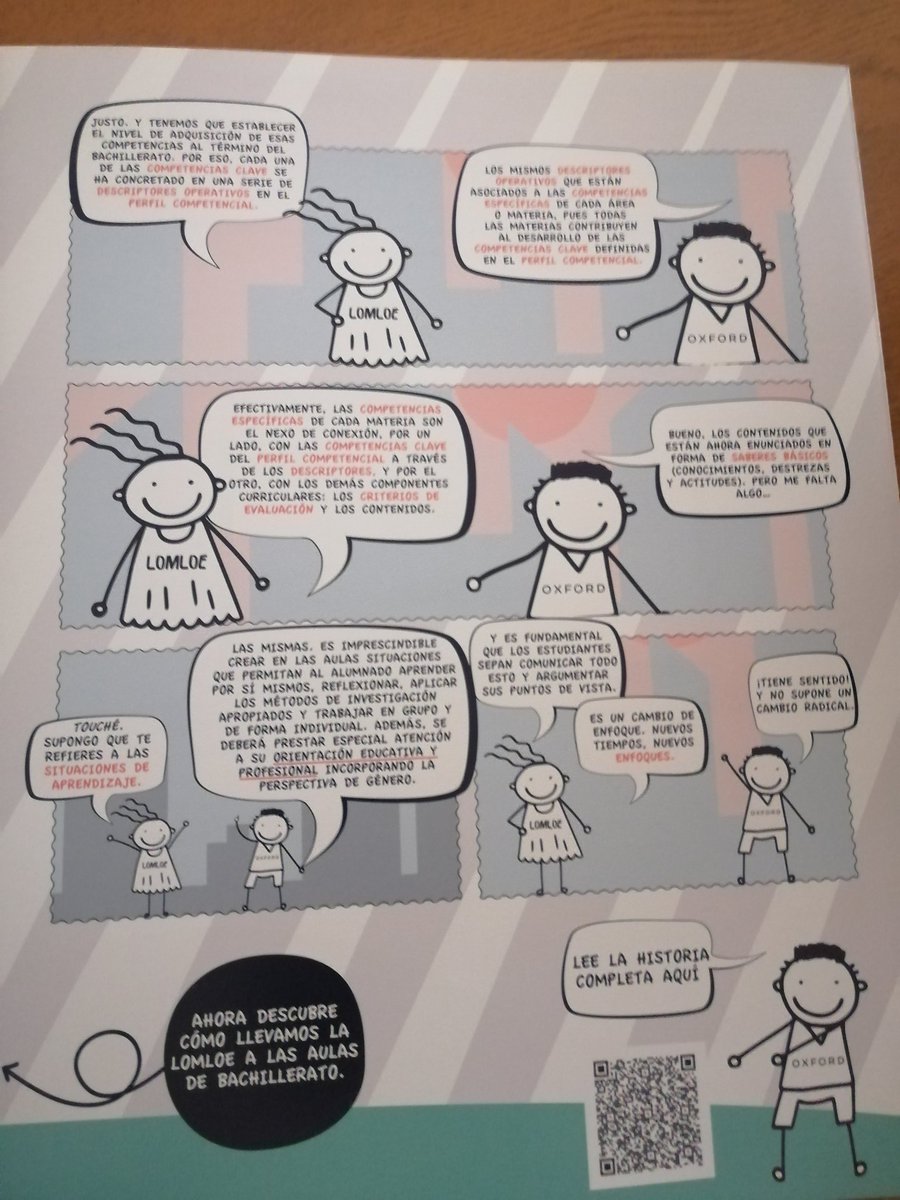 Librosalaula's tweet photo. Una editorial ha pensado que la mejor manera de vendernos sus productos es explicarnos la LOMLOE con muñequitos.
A los profesores.
Con muñequitos. https://t.co/lAdoFp5amj