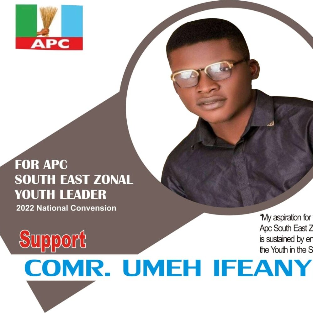 Umehifeanyi2000's tweet photo. I believe our party can become the leading force in the East.I believe the youths in our party can become a formidable and unstoppable force in the South-East.
This is my belief , I know with you by my side we can make it happen.Let’s change the status quo together.
#APCSouthEast https://t.co/Iqs0CALTmV