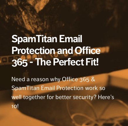 CyberSentriq1's tweet photo. Now’s the time to get the right #emailprotection for #Office365.
https://t.co/hdK9kzOMOG
#spamblocking with #SpamTitan https://t.co/lO8n8VyOVJ