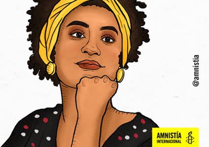 ErikaGuevaraR's tweet photo. 🇧🇷 Hace cuatro años que la defensora de #DDHH #MarielleFranco fue asesinada en un ataque violento, en el que también perdió la vida Anderson Gomes. Hasta ahora el arroz crimen sigue en la impunidad. Exigimos #JusticaPorMarielleEAnderson #SigiloPraQuem #MarielleVive https://t.co/JZJf1OApK6