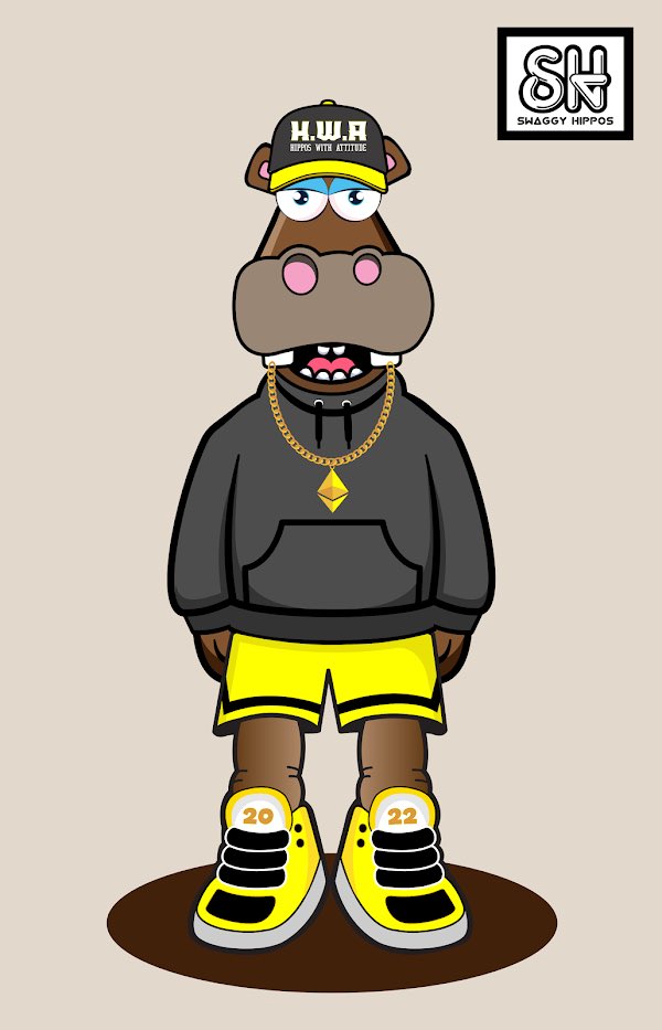 Coming Straight Outta Swagville
Craziest Hippo in Web 3
If your a NFT fan come and get me
I got a ETH chain
And I’m Insane 
I’m always lookin Swaggy on the blockchain

opensea.io/collection/swa…

#bars #NFTs #NFTCommunity #NFTdrop #Fresh #OpenSeaNFT #ETH #NFTartists #swagger