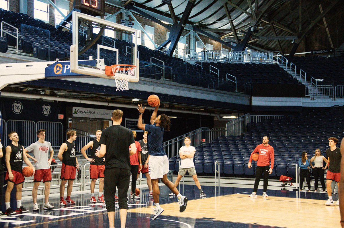 <a href="/IWUHoops/">IWU Hoops</a> got some work in at Hinkle Fieldhouse on their way to Kansas City!