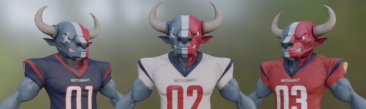 NeftyDraft's tweet image. 🥳NeftyDraft 3D Football League NFT Sale is now open to public🥳
Mint on website: neftydraft.com/3d-football
Mint Price: 75 ADA

#NEFTYDRAFT #CARDANO #ADA #CNFT #NFT