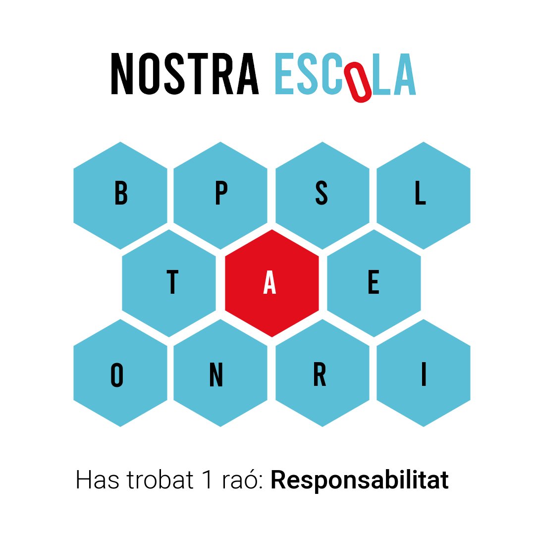 vedrunatorello's tweet photo. Les #10RAONS per descobrir la NOSTRA ESCOLA 👀

📝PREINSCRIPCIÓ curs 2022-2023
EDUCACIÓ INFANTIL I PRIMÀRIA:
Del 7 al 21 de març
EDUCACIÓ SECUNDÀRIA:
Del 9 al 21 de març https://t.co/8GIYj6PVDa