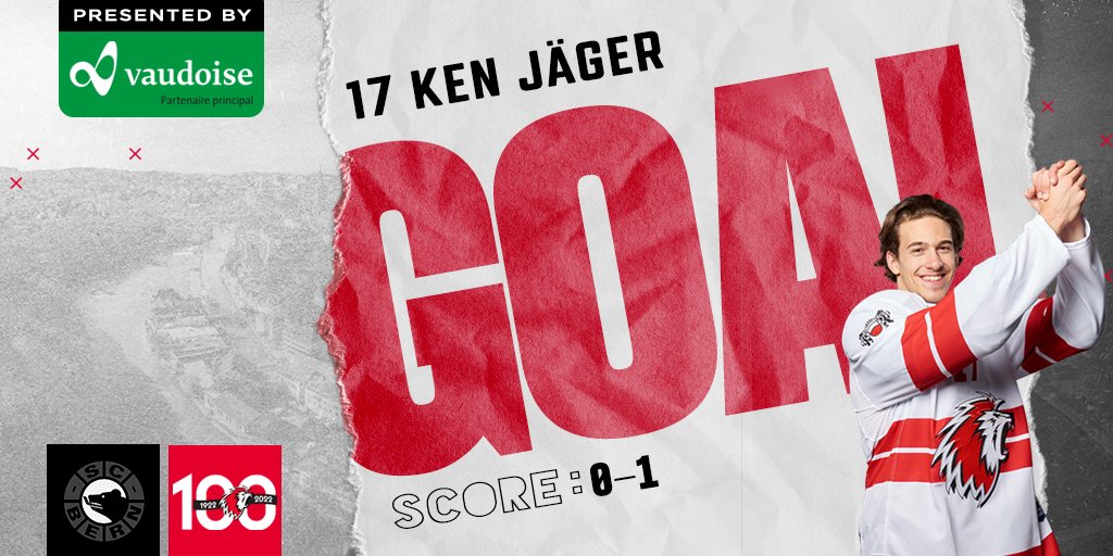 lausannehc's tweet photo. Ken Jäger 🔥🔥🔥
L'attaquant lausannois ouvre le score en sortant du banc des pénalités !!!
SC Bern 0⃣-1⃣ Lausanne HC
#SCBLHC 🦁⚡️🐻 https://t.co/aIiBXgjWz7