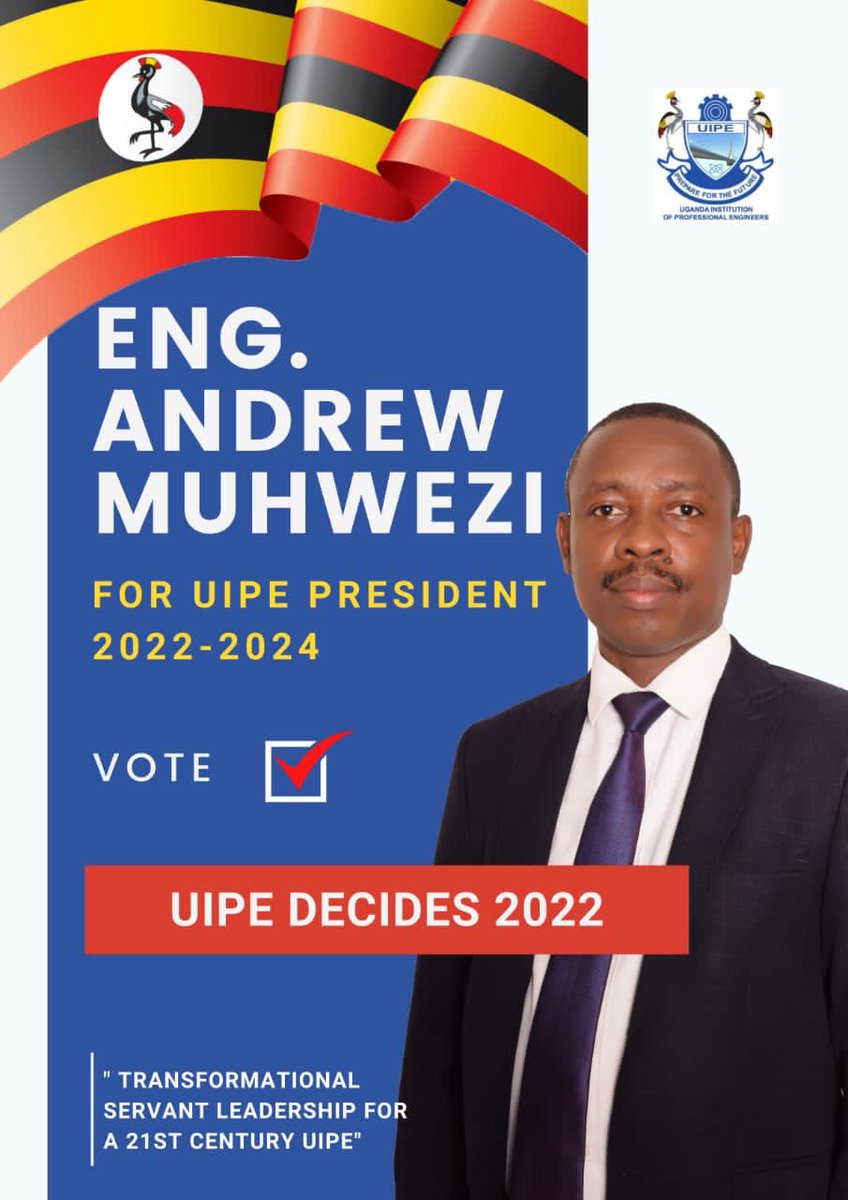 #Muhwezi4UIPEPresident. The 9th fortnightly Registration Clinic has been successfully delivered today. This initiative has so far impacted 400 graduate Engineers. I am happy with this undertaking and the transformation it is causing in shaping careers. <a href="/UIPE_Uganda/">UIPE</a> <a href="/ERBUganda/">Engineers Registration Board - Uganda</a>