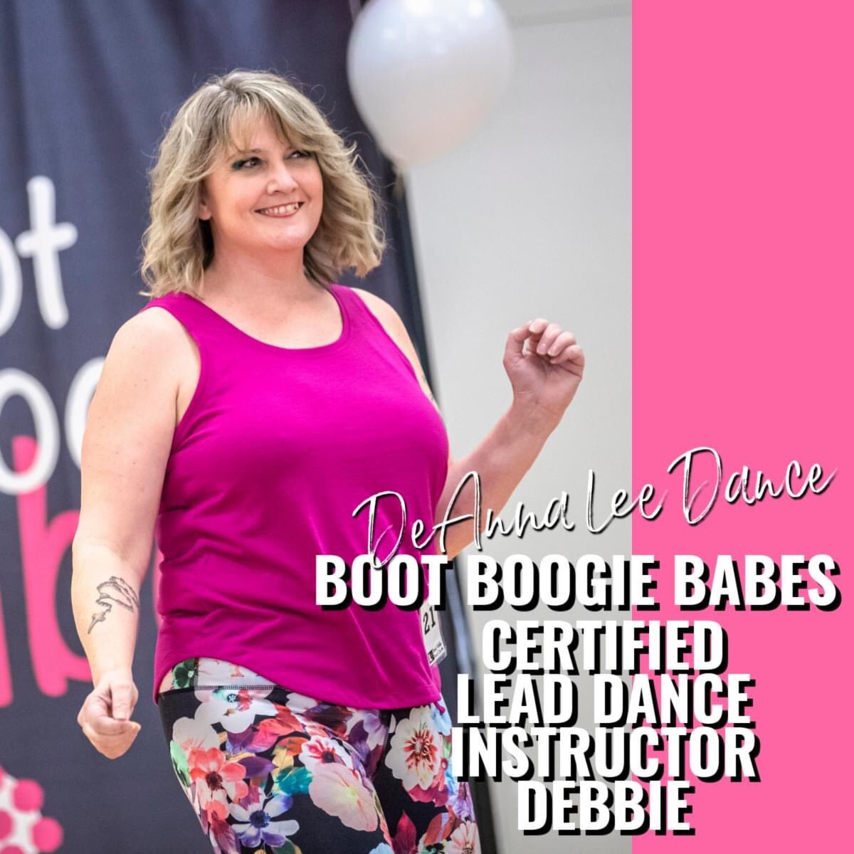 BootBoogieBabes's tweet photo. ⭐️ Congratulations to 2-year #DLD Veteran Debbie Patnode Mann ⭐️ on completing her #BootBoogieBabes Lead Dance Instructor Certification 👏 💖 Debbie will launch right into her new role as #DanceAssistant at the Renton Boot Camp March 31st 🥳 Way to go Debbie ‼️‼️‼️ https://t.co/Q01IvgxIZ4