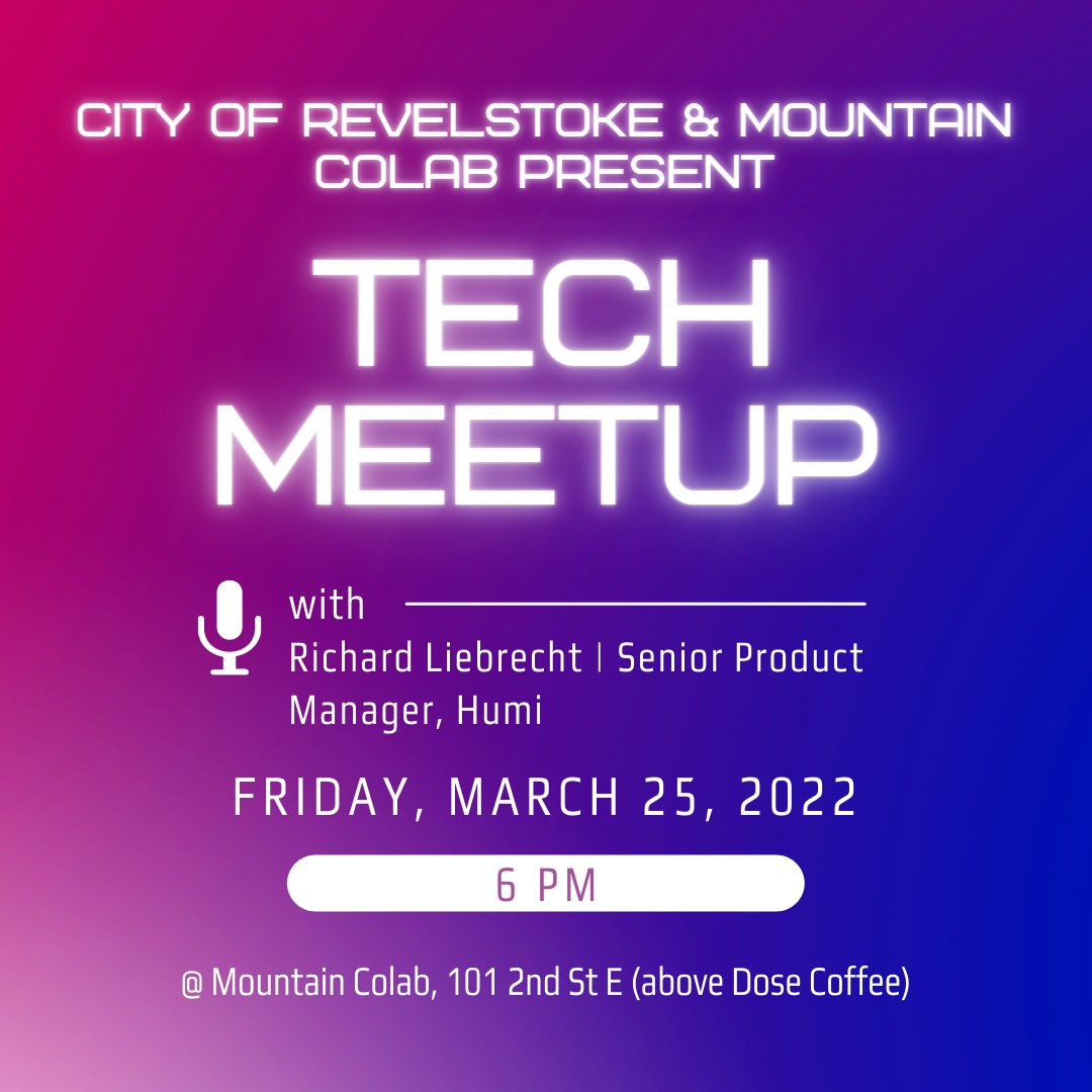 revyideafactory's tweet photo. Richard Liebrecht, senior product manager with Canadian human resources platform @gethumi will talk about product role, product mindset and product management implementation.

Everyone is welcome at this free, networking event showcasing Revy's tech sector talent.

#techmeetup https://t.co/ebwWFXeLNy