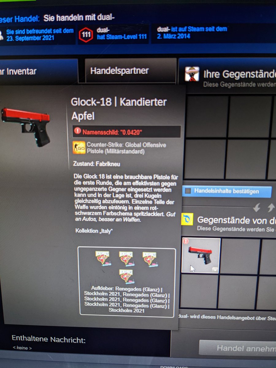 MaxGD2's tweet image. Thank you @dual_csgo for the awesome giveaway 🙏❤️