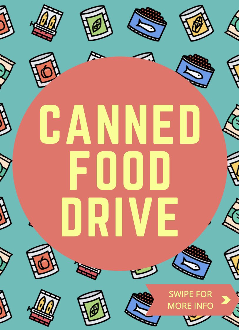 CMU_CA's tweet photo. Welcome back! 🎉

Hope you all had a great spring break! 

We would like to announce a canned food drive campaign for all students who wish to get involved. 

Details are provided within the post. https://t.co/fUfoxrVtpv