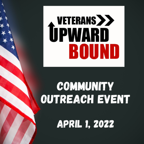 Veterans Upward Bound is hosting a Community Outreach Hybrid event. If you would like to attend, please message us at veteransub@cccc.edu or call us at (919) 718-7463 for more details.