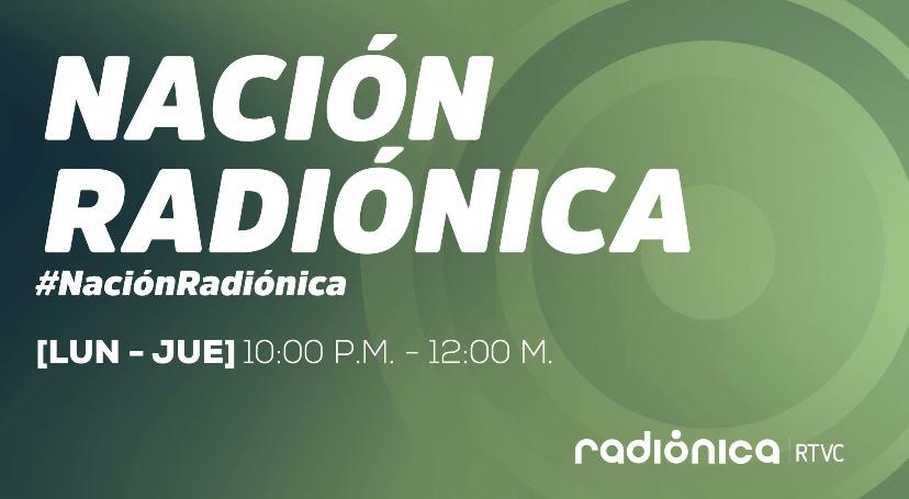 Holii! L@s invito a que hoy a las 10pm sintonicen Nación Radiónica de <a href="/radionica/">Mila Mila</a>. Estarán pasando y hablando de mi sencillo "Soy" y de varios proyectos de la escena independiente en Colombia ♥️💪. 
radionica.rocks/en-vivo/radion…
#NaciónRadiónica
