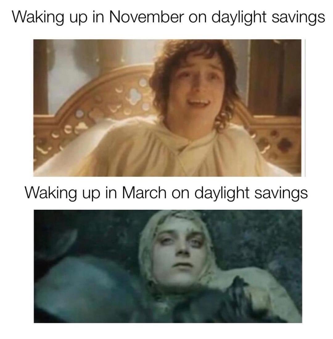malachicameron's tweet photo. If we are going to keep daylight savings time, I demand it happens on a Monday moving forward. #grumpyMonday https://t.co/A52NwwqumF