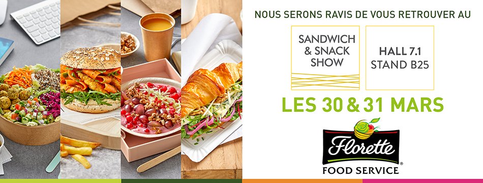 FloretteFS_fr's tweet photo. Retrouvez nous @sandwichshows les 30&amp;31 mars Hall 7.1 stand B 25 - Paris Porte de Versailles pour découvrir nos nouvelles solutions végétales, pour les pros de la #restauration et de la GMS : kit 10 salades repas, pickles, offre #veggie avec des légumineuses et légumes,... https://t.co/lMPtMKecsG