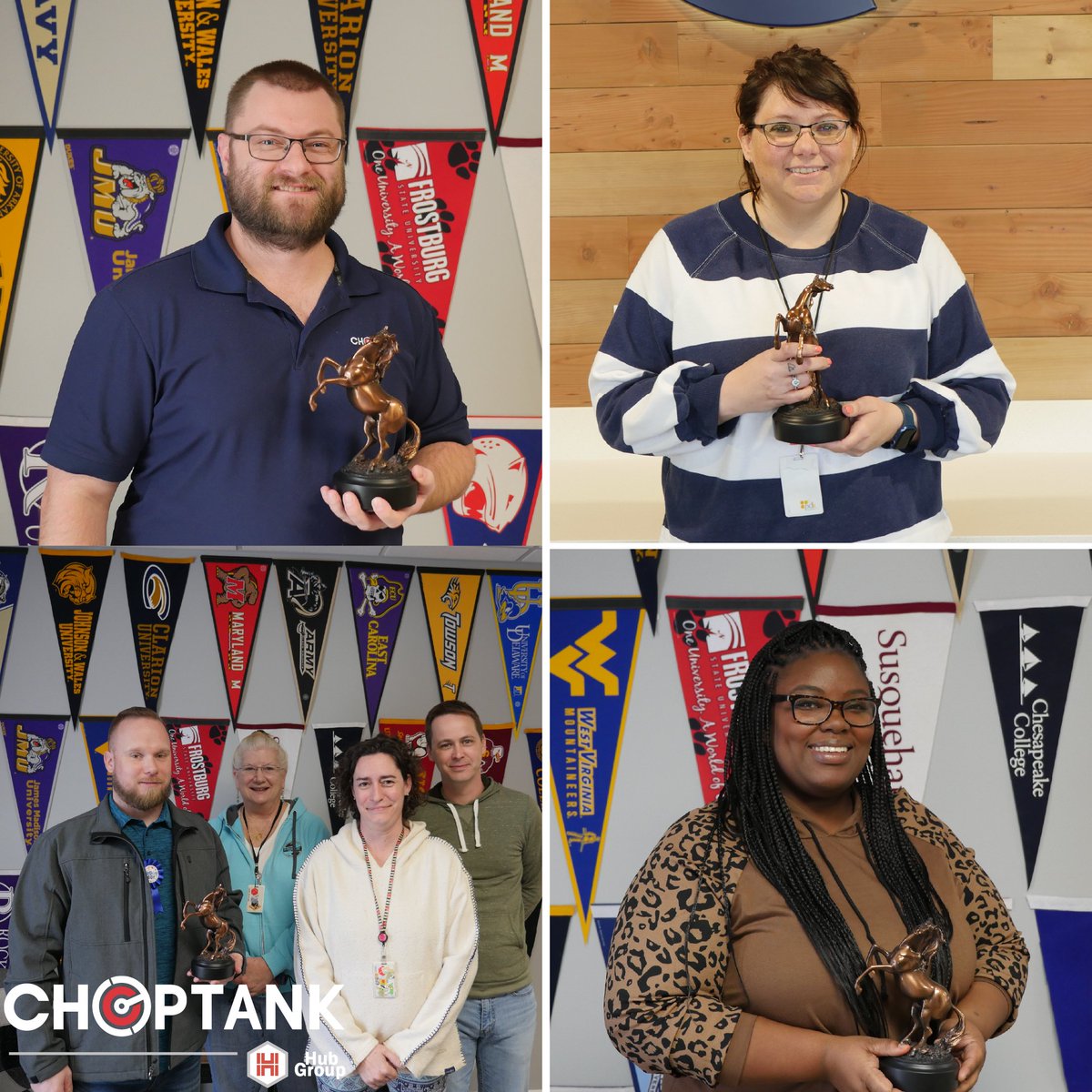 Congrats to our latest Lions and Triple Crown Award winners: Brady, #Baltimore; Aubrey,  #PrestonHQ; Kanticha, #Atlanta; Crystal (not pictured), Preston; Marcus, Preston; Brittany, #Easton; Dry LTL team, Preston; and Tierra, Preston. #waytogo

#ApplyNow: hubs.la/Q015Z8D80