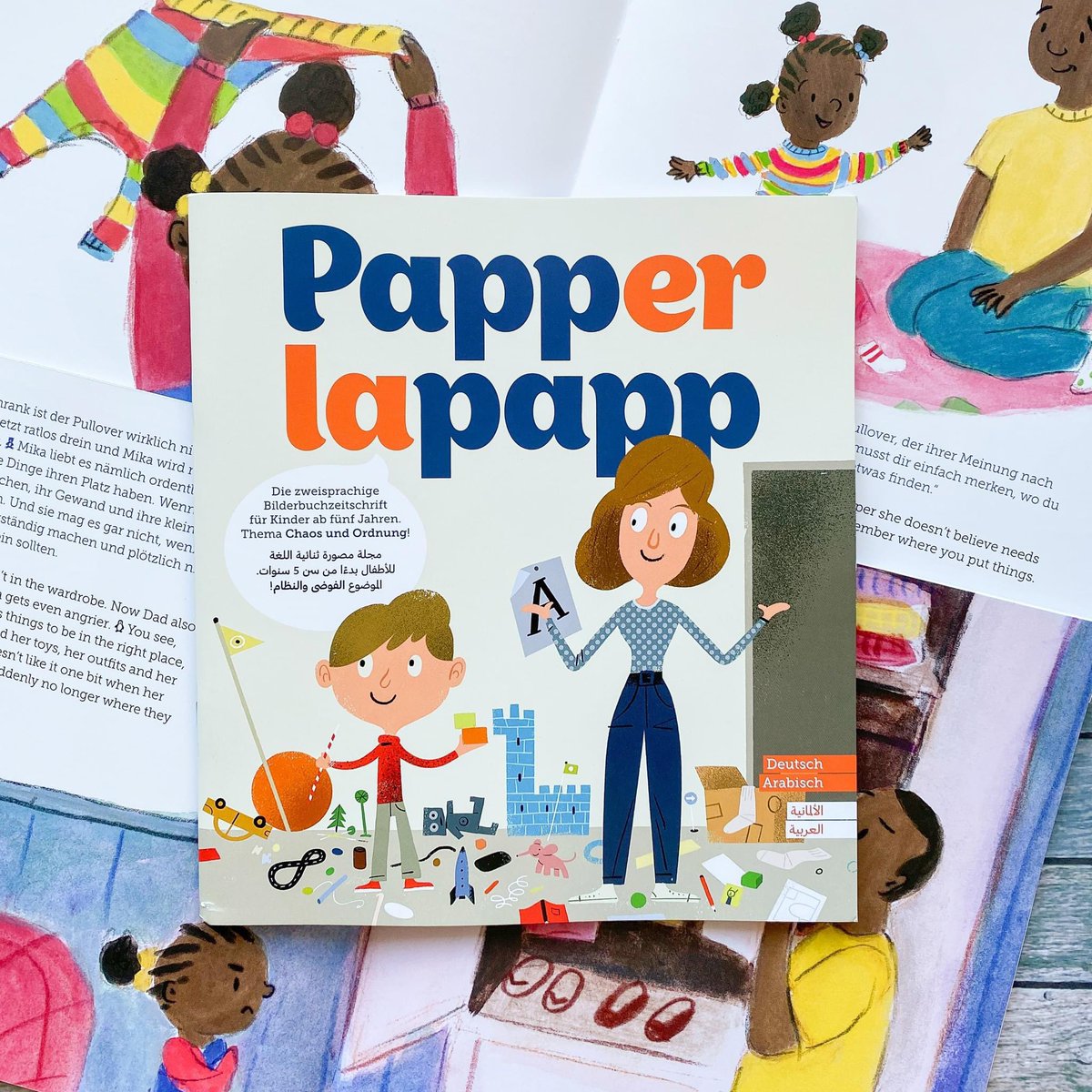 lucydillamore's tweet photo. I was so excited when #Papperlapapp invited me to illustrate a story for their latest issue, 'Chaos and Order'! I got to illustrate 'The Order of Things' by Matthäus Bär! 🌈
Check out the magazine here ⤵
https://t.co/zlaKUOOvTP
#illustration #kidlitart #kidlitartist https://t.co/ApH6YPSXYV