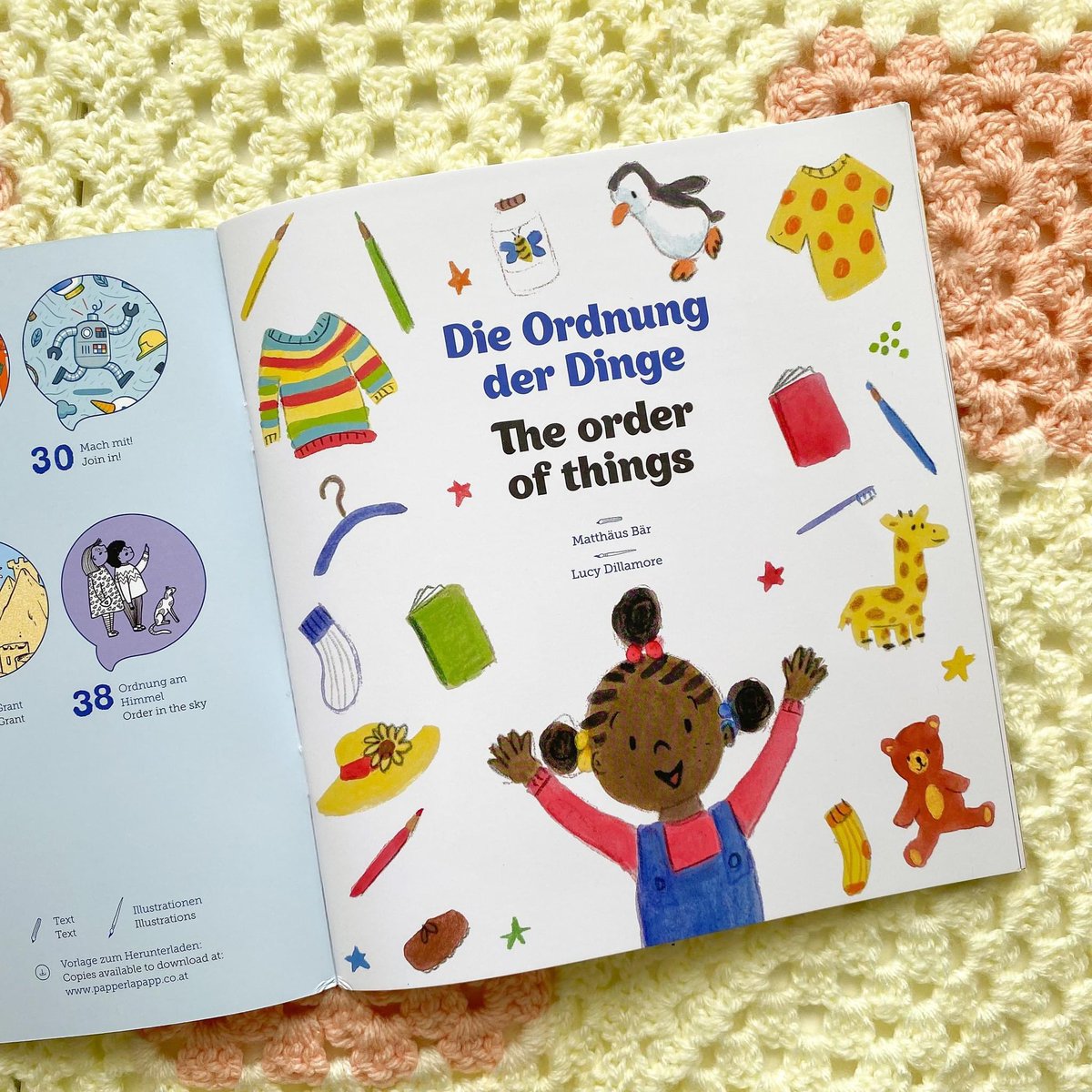 lucydillamore's tweet photo. I was so excited when #Papperlapapp invited me to illustrate a story for their latest issue, 'Chaos and Order'! I got to illustrate 'The Order of Things' by Matthäus Bär! 🌈
Check out the magazine here ⤵
https://t.co/zlaKUOOvTP
#illustration #kidlitart #kidlitartist https://t.co/ApH6YPSXYV