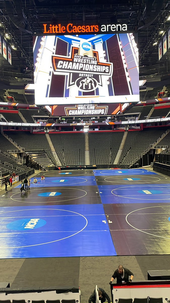 First look!! <a href="/NCAAWrestling/">NCAA Men's Wrestling</a>