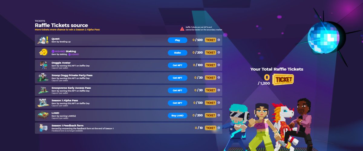 AtkanSermin's tweet photo. @TheSandboxGame I just participated in the daily #SandboxAlphaS2Contest for a chance to earn up to 1,000 $SAND! Starting March 14 -  Show your Raffle Tickets. Check out my screenshot below! 👇 #SandboxAlphaS2 https://t.co/C6Eodbycrs