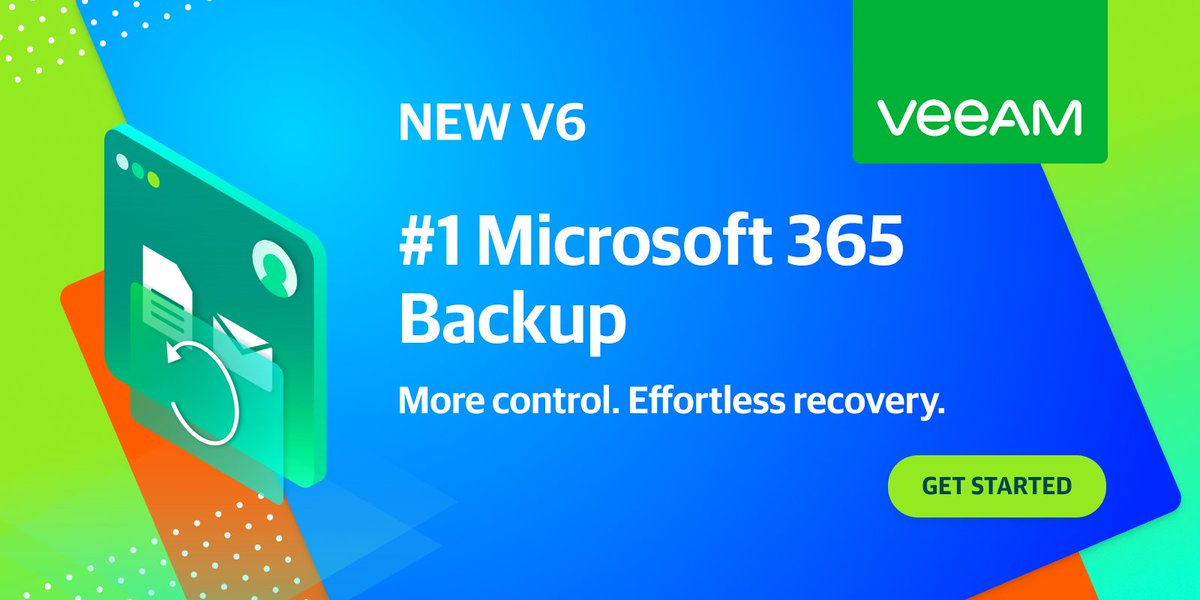 Veeam's tweet photo. With #Veeam Backup for Microsoft 365 v6, we’ve enhanced our cloud object storage integrations with backup copy for Amazon S3 Glacier, Glacier Deep Archive and Azure Archive. ❄️ 🗄️ See how you can take advantage of lower cost, long-term object storage >> https://t.co/tfr0ifmMn5 https://t.co/MIBPKmezUX
